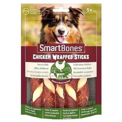 Smart Bones - Smart Bones Tavuklu Büyük Burgu Kemik Köpek Ödülü 5 Parça - 125 Gr