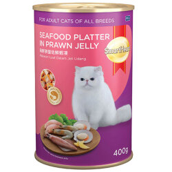 Smart Heart Deniz Ürünleri ve Karidesli Jelly Kedi Konservesi 400 Gr - Smart Heart