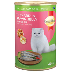 Smart Heart Karides ve Sardalya Jelly Kedi Konservesi 400 Gr - Smart Heart