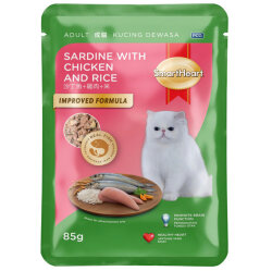 Smart Heart Sardalya ve Tavuk Etli Kedi Yaş Maması 85 Gr - Smart Heart