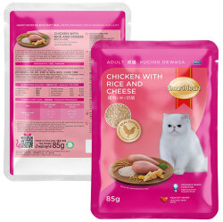 Smart Heart Tavuk Pirinç ve Peynirli Kedi Konservesi 85 Gr - 2