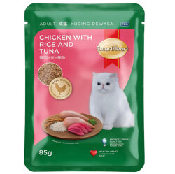 Smart Heart Tavuk Pirinç ve Ton Balıklı Kedi Konservesi 85 Gr - Smart Heart