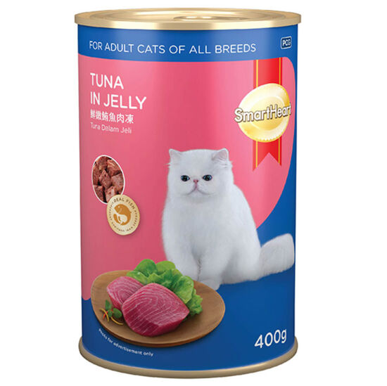 Smart Heart Ton Balıklı Jelly Kedi Konservesi 400 Gr - 1