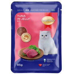 Smart Heart Ton Balıklı Jelly Kedi Yaş Maması 85 Gr - Smart Heart