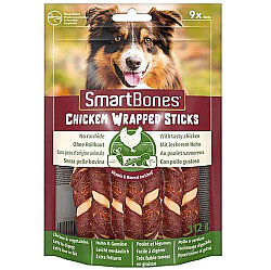 SmartBones Tavuk Sargılı Sticks Mini Köpek Ödül Çubukları 9 Parça - 112 Gr - Smart Bones
