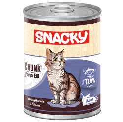 Snacky Chunk Ton Balıklı Kedi Konservesi 400 Gr - Snacky