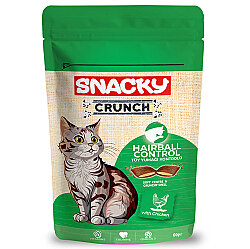 Snacky Crunch Hairball Control (Tüy Yumağı) Tavuk Etli Kedi Ödülü 60 Gr - Snacky