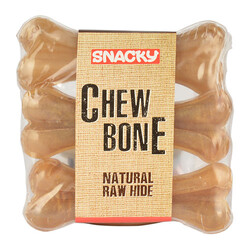 Snacky - Snacky Natural Çiğneme Kemiği 10 Cm 30 Gr - 3 lü Paket