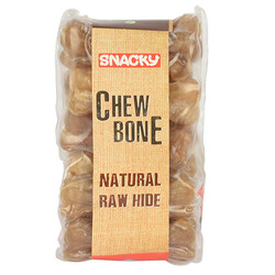 Snacky Natural Çiğneme Kemiği 5 Cm 10 Gr - 10 lu Paket - Snacky