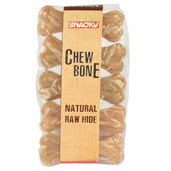 Snacky Natural Çiğneme Kemiği 7,5 Cm 25 Gr - 5 li Paket - Snacky