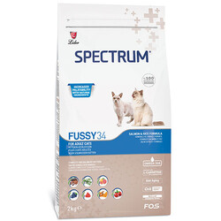 Spectrum - Spectrum Fussy34 İştah Açıcı Kedi Maması 2 Kg + Temizlik Mendili