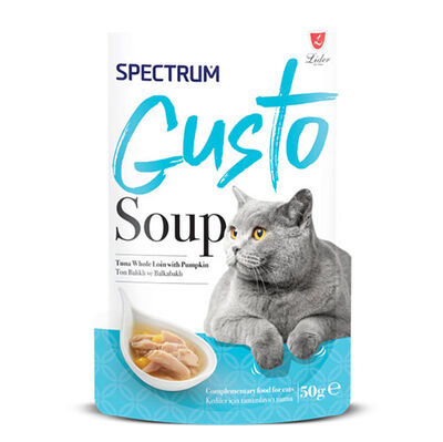 Spectrum Gusto Ton Balıklı ve Balkabaklı Kedi Çorbası 50 Gr