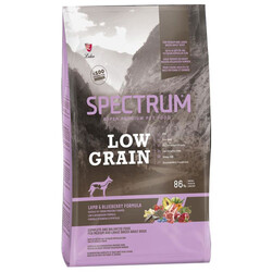 Spectrum - Spectrum Low Grain Kuzu Etli ve Yaban Mersini Orta ve Büyük Irk Köpek Maması 12 Kg