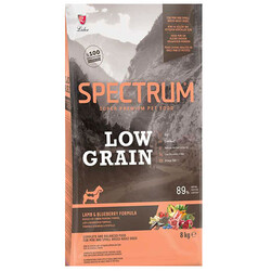 Spectrum - Spectrum Low Grain Small Mini Kuzu ve Yaban Mersini Küçük Irk Köpek Maması 8+1 Kg