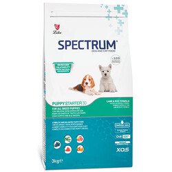 Spectrum - Spectrum Puppy Starter 30 Başlangıç Yavru Köpek Maması 3 Kg + 2 Adet Temizlik Mendili