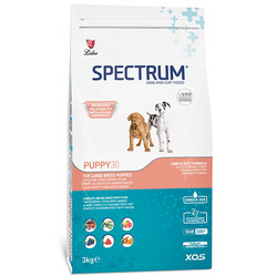 Spectrum - Spectrum PUPPY30 Large Breed Yavru Köpek Maması 3 Kg + 2 Adet Temizlik Mendili
