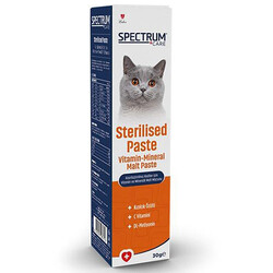 Spectrum - Spectrum Sterilised Paste Kısırlaştırılmış Kedi Vitamin Macunu 30 Gr