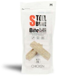 Steel Bone Tavuk Etli Köpek Ödülü 99 Gr x 3'lü Poşet - Steel Bone
