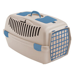 Stefanplast - Stefanplast Gulliver 2 Bej Taşıma Kafesi 55x36x35 Cm