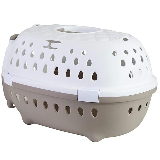Stefanplast Travel Chic Küçük Irk Köpek ve Kedi Taşıma Kafesi (Bej) - 4