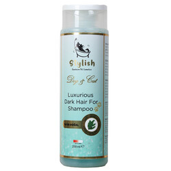 Stylish - Stylish Dark Hair Koyu Tüylü Kedi ve Köpek Şampuanı 250 ML
