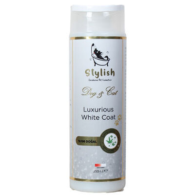 Stylish White Coat Beyaz Tüylü Kedi ve Köpek Şampuanı 250 ML