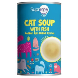 Supreme Cat Balıklı Kedi Çorbası 135 ML - Supreme