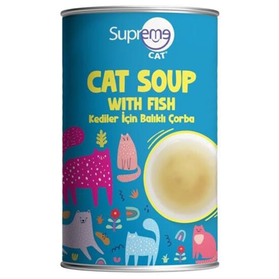 Supreme Cat Balıklı Kedi Çorbası 135 ML - 1