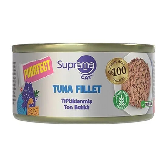 Supreme Cat Tiftiklenmiş Ton Balıklı Kedi Konservesi 70 Gr - 1