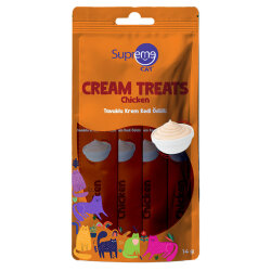 Supreme Crema Tavuk Etli Ek Besin ve Kedi Ödülü 4x14 Gr - Supreme