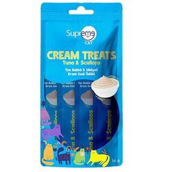Supreme - Supreme Crema Ton Ve Midye Ek Besin ve Kedi Ödülü 4x14 Gr