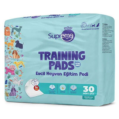 Supreme Dog Evcil Hayvan Eğitim Pedi - 30 lu Paket