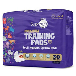 Supreme - Supreme Dog Premium Hayvan Eğitim Pedi 30 lu Paket - (4 Katlı Pet)