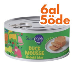 Supreme Ördek Etli Püre Kedi Yaş Maması 85 Gr - 6 Al 5 Öde - Supreme
