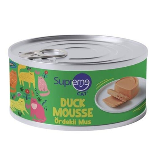 Supreme Ördek Etli Püre Kedi Yaş Maması 85 Gr - 1
