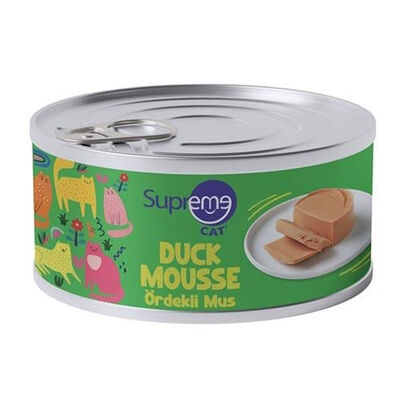 Supreme Ördek Etli Püre Kedi Yaş Maması 85 Gr - 1