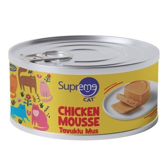 Supreme Tavuk Etli Püre Kedi Yaş Maması 85 Gr - 1