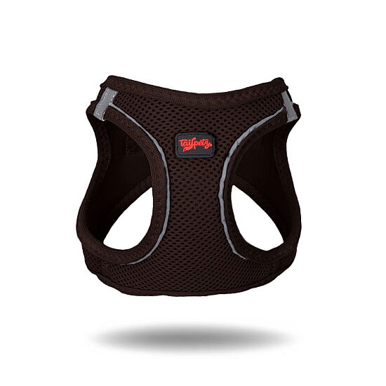 Tailpetz Air-Mesh Harness Köpek Göğüs Tasması Kahverengi XL - 4