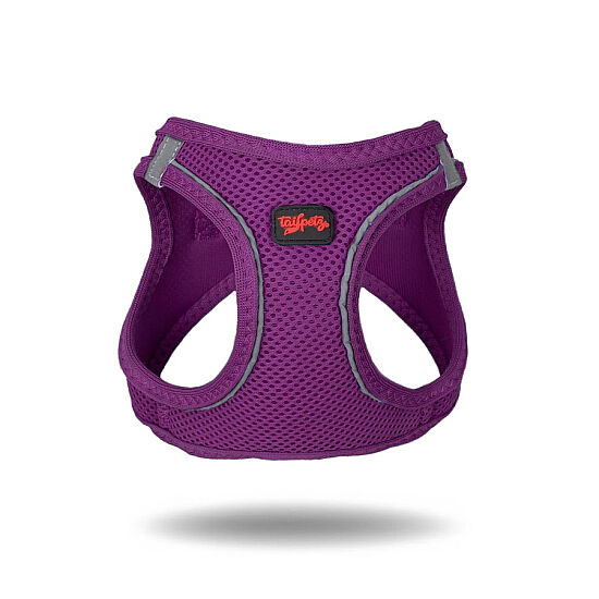 Tailpetz Air-Mesh Harness Köpek Göğüs Tasması Mor L - 4