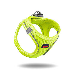 Tailpetz Air-Mesh Harness Köpek Göğüs Tasması Neon Lime S - Tailpetz