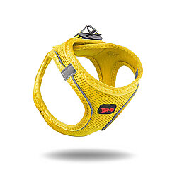 Tailpetz Air-Mesh Harness Köpek Göğüs Tasması Neon Sarı S - Tailpetz