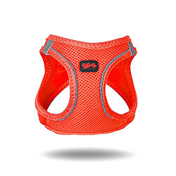 Tailpetz Air-Mesh Harness Köpek Göğüs Tasması Neon Turuncu M - 4
