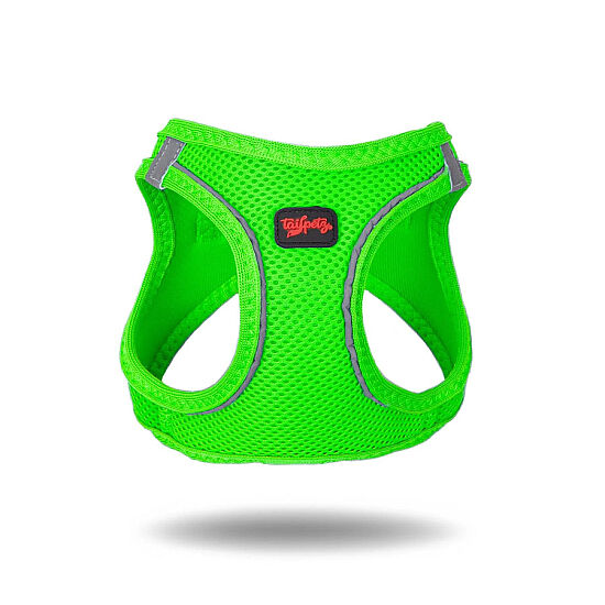 Tailpetz Air-Mesh Harness Köpek Göğüs Tasması Neon Yeşil M - 4