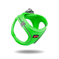 Tailpetz Air-Mesh Harness Köpek Göğüs Tasması Neon Yeşil XS - Tailpetz