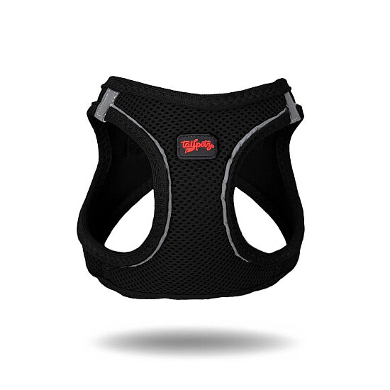 Tailpetz Air-Mesh Harness Köpek Göğüs Tasması Siyah S - 3
