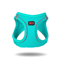 Tailpetz Air-Mesh Harness Köpek Göğüs Tasması Turkuaz S - 4