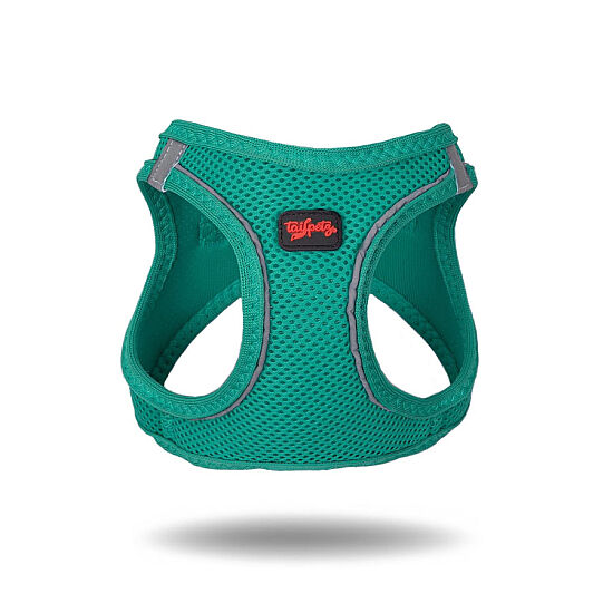 Tailpetz Air-Mesh Harness Köpek Göğüs Tasması Zümrüt XS - 4