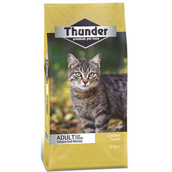 Thunder - Thunder Tavuk Etli Kedi Maması 15 Kg