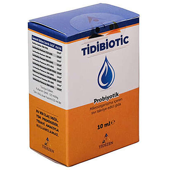 Tidibiotic Mide ve Bağırsak Sistemi Probiyotik 10 ML - 1