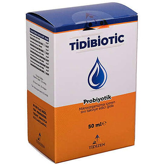 Tidibiotic Mide ve Bağırsak Sistemi Probiyotik 50 ML - 1